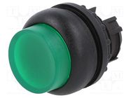 Switch: push-button; 22mm; Stabl.pos: 1; green; M22-FLED,M22-LED EATON ELECTRIC