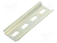 DIN rail; steel; L: 100mm; W: 35mm; H: 7.5mm PHOENIX CONTACT