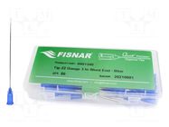 Needle: steel; 3"; Size: 22; straight; 0.41mm; Mounting: Luer Lock FISNAR