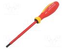 Screwdriver; insulated; slot; 5,5x1,0mm; Blade length: 125mm STAHLWILLE