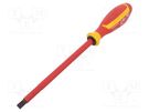 Screwdriver; insulated; slot; 8,0x1,2mm; Blade length: 175mm STAHLWILLE