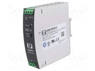 Power supply: switching; for DIN rail; 75W; 12VDC; 6.3A; 85÷264VAC XP POWER
