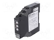 Voltage monitoring relay; for DIN rail mounting; SPDT; 0.1÷30s OMRON