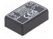 Converter: DC/DC; 10W; Uin: 9÷36VDC; Uout: 15VDC; Iout: 333mA; DIP24 CINCON