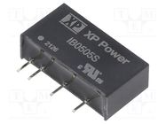 Converter: DC/DC; 1W; Uin: 5V; Uout: 5VDC; Iout: 200mA; SIP; THT; IB XP POWER