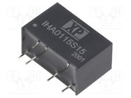 Converter: DC/DC; 1W; Uin: 13.5÷16.5V; Uout: 15VDC; Iout: 67mA; SIP7 XP POWER