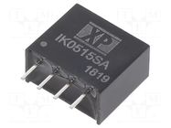 Converter: DC/DC; 250mW; Uin: 5VDC; Uout: 15VDC; Iout: 16.67mA; SIP XP POWER