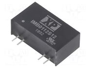 Converter: DC/DC; 1W; Uin: 12VDC; Uout: 12VDC; Iout: 84mA; SIP7; THT XP POWER