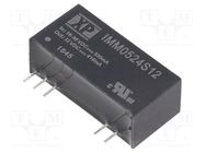 Converter: DC/DC; 5W; Uin: 18÷36V; Uout: 12VDC; Iout: 416mA; SIP9 XP POWER