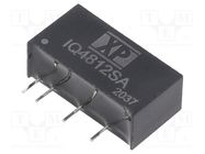 Converter: DC/DC; 1W; Uin: 48V; Uout: 12VDC; Iout: 83mA; SIP; THT; IQ XP POWER