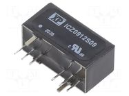 Converter: DC/DC; 9W; Uin: 9÷18VDC; Uout: 9VDC; Iout: 1A; SIP8; THT XP POWER