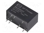 Converter: DC/DC; 2W; Uin: 21.6÷26.4VDC; Uout: 3.3VDC; Iout: 600mA XP POWER