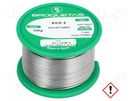 Soldering wire; Sn97Ag3; 1mm; 100g; lead free; reel; 221°C BROQUETAS
