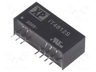 Converter: DC/DC; 3W; Uin: 18÷75VDC; Uout: 12VDC; Uout2: -12VDC; SIP XP POWER