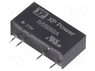 Converter: DC/DC; 1W; Uin: 5VDC; Uout: 5VDC; Iout: 200mA; SIP; THT; IV XP POWER