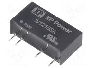 Converter: DC/DC; 1W; Uin: 12VDC; Uout: 15VDC; Iout: 66mA; SIP; THT; IV XP POWER