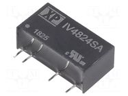 Converter: DC/DC; 1W; Uin: 48VDC; Uout: 24VDC; Iout: 42mA; SIP; THT; IV XP POWER