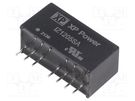 Converter: DC/DC; 3W; Uin: 9÷18V; Uout: 5VDC; Iout: 600mA; SIP; 650kHz XP POWER