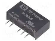 Converter: DC/DC; 1W; Uin: 24VDC; Uout: 9VDC; Uout2: -9VDC; Iout: 55mA XP POWER