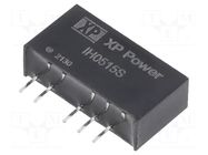 Converter: DC/DC; 2W; Uin: 5VDC; Uout: 15VDC; Uout2: -15VDC; SIP; THT XP POWER