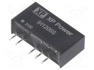 Converter: DC/DC; 2W; Uin: 12VDC; Uout: 5VDC; Uout2: -5VDC; SIP; THT XP POWER