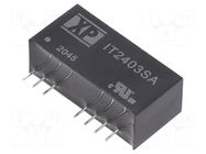 Converter: DC/DC; 3W; Uin: 9÷36VDC; Uout: 3VDC; Iout: 700mA; SIP; THT XP POWER