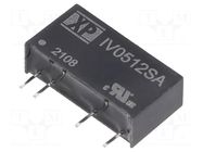 Converter: DC/DC; 1W; Uin: 5VDC; Uout: 12VDC; Iout: 84mA; SIP; THT; IV XP POWER