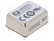 Converter: DC/DC; 2W; Uin: 18÷36VDC; Uout: 15VDC; Iout: 140mA; THT XP POWER