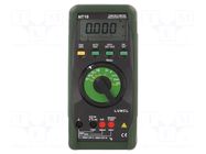 Meter: insulation resistance; LED; R range: 30÷30MΩ; True RMS LUMEL