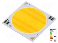 Power LED; COB,bicolour; white warm; 40÷2350mA; P: 1.5/109.3W BRIDGELUX