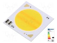 Power LED; COB,bicolour; white warm; 20÷1290mA; P: 500mW/44.5W BRIDGELUX