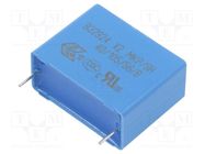 Capacitor: polyester; 2.2uF; 305VAC; 27.5mm; ±10%; 31.5x24.5x14mm EPCOS