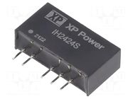 Converter: DC/DC; 2W; Uin: 24VDC; Uout: 24VDC; Uout2: -24VDC; SIP; THT XP POWER