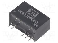 Converter: DC/DC; 1W; Uin: 8.1÷9.9V; Uout: 5VDC; Uout2: -5VDC; SIP7 XP POWER