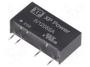 Converter: DC/DC; 1W; Uin: 12VDC; Uout: 5VDC; Iout: 200mA; SIP; THT; IV XP POWER