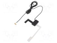 Antenna; 8dBi; DAB; 50Ω; black; 5VDC,12VDC; RG174; -40÷85°C 4CARMEDIA