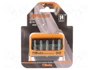 Tools set: screwdriver bits; Phillips,Pozidriv®; Holder: C6,3mm BETA