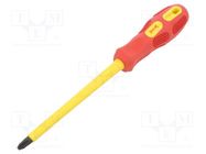 Screwdriver; insulated; Phillips; PH3; Blade length: 150mm BM GROUP