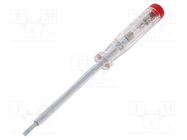 Voltage tester; insulated; slot; SL 3,5; Blade length: 100mm BM GROUP