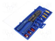 Kit: for crimping push-on connectors, terminal crimping BM GROUP