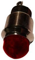 PANEL INDICATOR, RED, 1.18", 120VAC