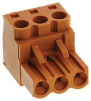 TERMINAL BLOCK PLUGGABLE, 3 POSITION, 26-12AWG