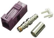 RF CONNECTOR, SMB, STRAIGHT JACK, CABLE