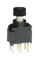 PB SW, DPDT, 0.4VA, 20V, TH