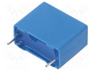 Capacitor: polypropylene; 22nF; 18x14.5x8.5mm; THT; ±10%; 15mm EPCOS