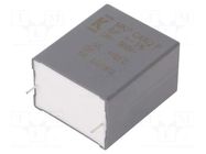 Capacitor: polypropylene; DC-Link; 8uF; ESR: 7.3mΩ; THT; ±5%; 12.6A KEMET