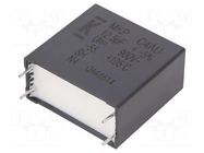Capacitor: polypropylene; DC-Link; 12.5uF; THT; ESR: 5.8mΩ; C4AU KEMET