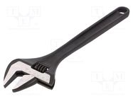 Wrench; adjustable; 375mm; Max jaw capacity: 51mm; phosphated 