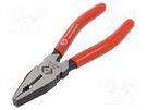 Pliers; universal; 160mm; for bending, gripping and cutting C.K