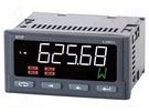 Meter: network parameters; digital,mounting; LCD; Output: relay LUMEL